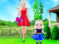 Игра Mother & Baby Elsa Photoshoot