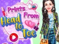 Игра Prints From Head To Toe