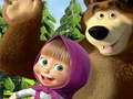 Игра Masha and the Bear Jigsaw Puzzle