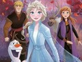 Игра Frozen Comic Jigsaw