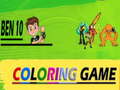 Игра Ben 10 Coloring