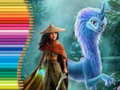 Игра Coloring Book for Raya And The Last Dragon