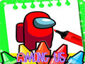 Игра Coloring Book For Among Us 