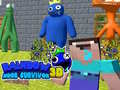 Игра Rainbow Noob Survivor 3D