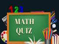 Игра Math Quiz 