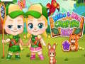 Игра Mike & Mia: Camping Day