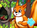 Игра Jigsaw Puzzle: Squirrel Hide Food