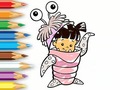 Игра Coloring Book: Monster Costume Girl