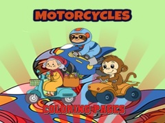 Игра Motorcycle Coloring Pages