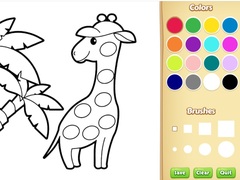 Игра Easy Animal Coloring Book for Kids