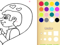 Игра Love Coloring Book For Kids