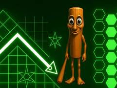 Игра Tung Tung Sahur in Geometry Dash