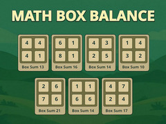 Игра Math Box Balance