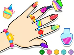 Игра Coloring Book: Nail Art & Bracelet Diy