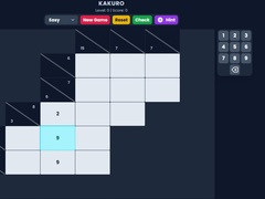 Игра Puzzler Kakuro
