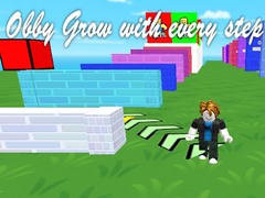 Игра Obby Grow with every step