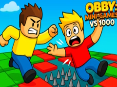 Игра Obby: Mini-Games VS 1000