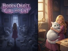 Игра Hidden Object - Girl and Cat