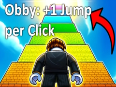Игра Obby: +1 Jump per Click