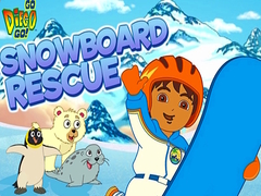 Игра Go Diego Go! Snowboard Rescue 