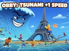 Игра Obby: Tsunami +1 speed