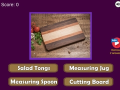 Игра Kitchen Utensils & Cutlery Quiz