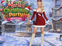 Игра Maria's Christmas Party Dressup