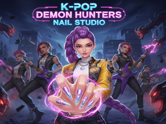 Игра K-Pop Demon Hunters Nail Studio