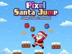 Игра Pixel Santa Jump