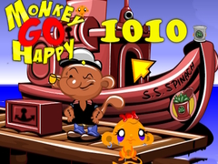 Игра Monkey Go Happy Stage 1010