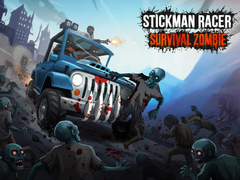 Игра Stickman Racer Survival Zombie