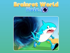 Игра Brainrot World Hole io