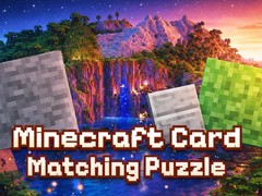 Игра Minecraft Card Matching Puzzle