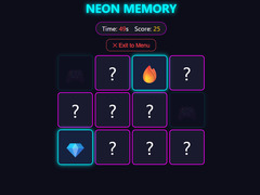 Игра Neon Memory