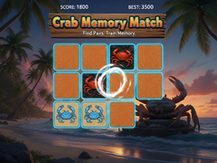Игра Crab Memory Match