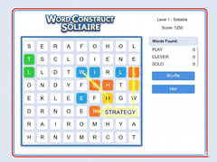 Игра Word Construct Solitaire