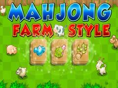 Игра Mahjong Farm Style
