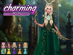 Игра Charming Dress-up and Makeup