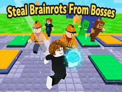 Игра Steal Brainrots From Bosses
