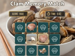Игра Clam Memory Match