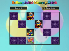 Игра Balloon Artist Memory Match
