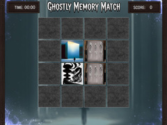 Игра Ghosts Memory Match