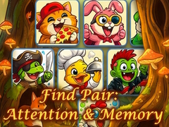 Игра Find Pair: Attention & Memory