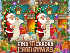 Игра Find 10 Errors Christmas