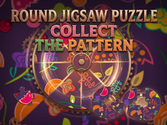 Игра Round jigsaw Puzzle - Collect the Pattern