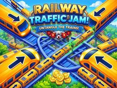Игра Railway Traffic Jam! Untangle the Trains!