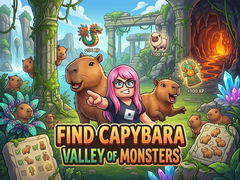 Игра Find Capybara: Valley of Monsters