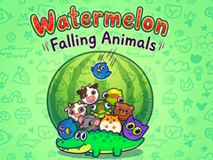 Игра Watermelon Falling Animals