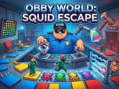 Игра Obby World Squid Escape