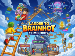 Игра Ladder to Brainhot: Climb Obby